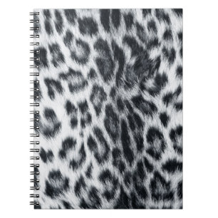 Carnet de notes à motif peau d'imprimé léopard