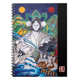 Carnet de notes à spirale de la MU