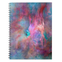 Carnet de notes à spirale de monde imaginaire de