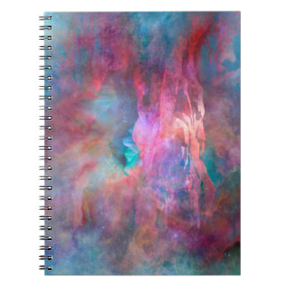 Carnet de notes à spirale de monde imaginaire de