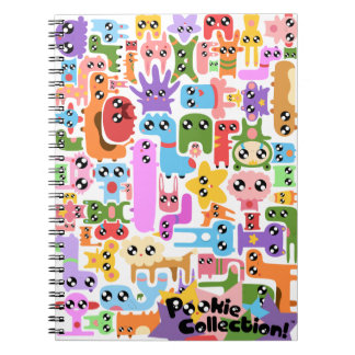 Carnet de notes à spirale de puzzle de Pookie