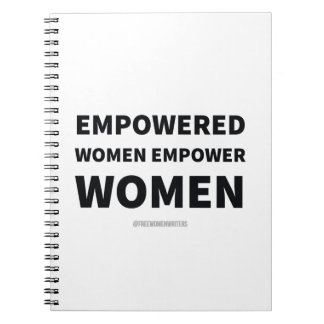 Carnet de notes à spirale féministe