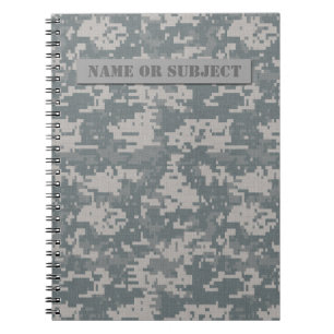 Carnet de notes à spirale personnalisé d'ACU