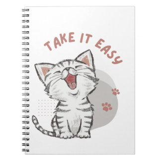 carnet de notes chat