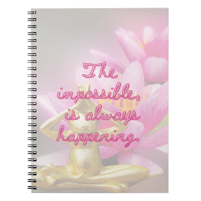 Carnet de Notes Citation BuddhaToday #1 (Devant)