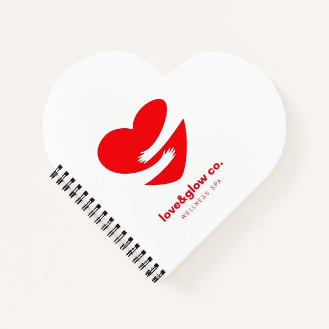 Carnet de notes cœur Love Notes (Devant)