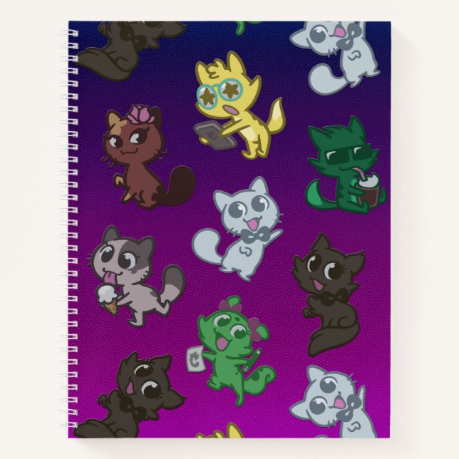 Carnet de notes Créu Cats (Devant)