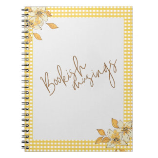 Carnet de notes de livre d'été jaune