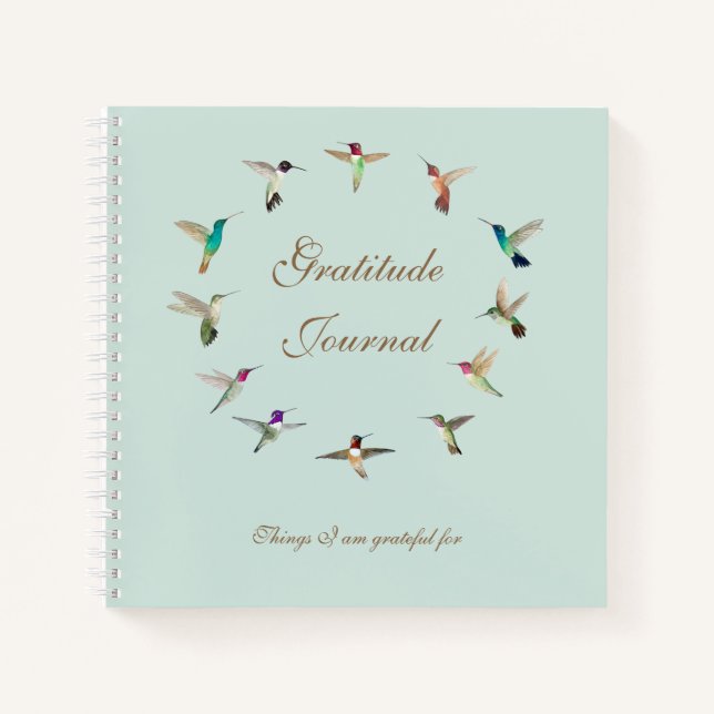 Carnet de notes de reconnaissance de Hummingbirds  (Devant)