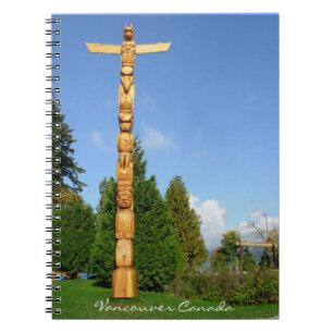 Carnet de notes de Vancouver Pôle Totemique Journa