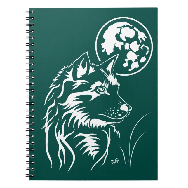 Carnet de notes du jeune loup rêvé (Devant)