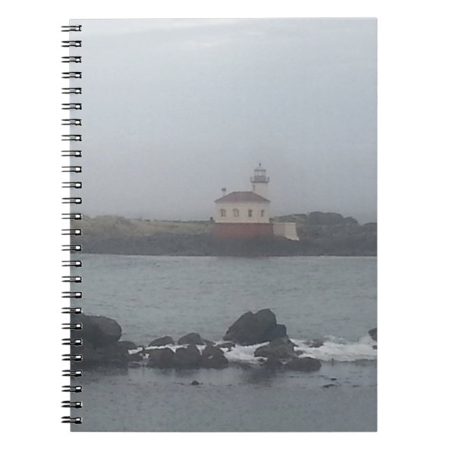 carnet de notes en spirale Lonely Lighthouse (Devant)