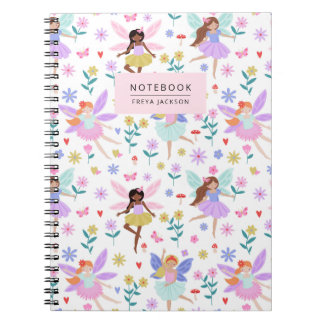 Carnet de notes jardin de fées fantaisiste