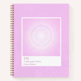 Carnet de notes Numéro Ange Échantillon Aura Bubbl