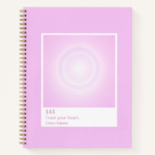 Carnet de notes Numéro Ange Échantillon Aura Bubbl