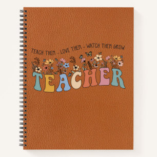 Carnet de notes personnalisé pour enseignant « Tea