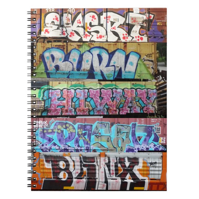 Carnet de notes pour graffiti Railcar (Devant)