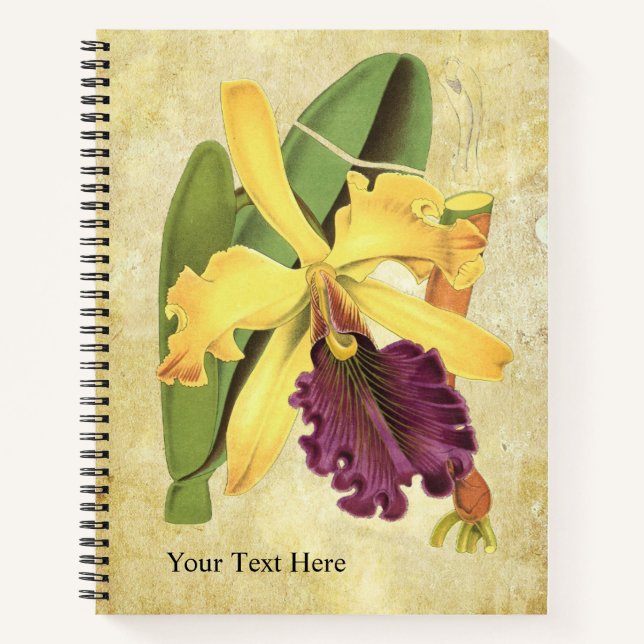 Carnet de notes Queen Orchid (Devant)