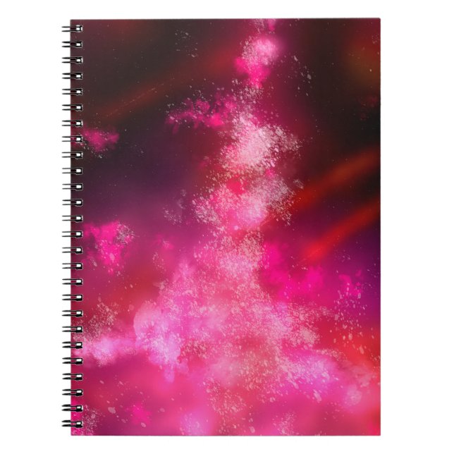 Carnet de nuit Sky Pink Flare (Devant)