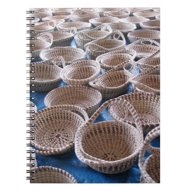 Carnet de paniers de Sc Sweetgrass de Charleston (Devant)