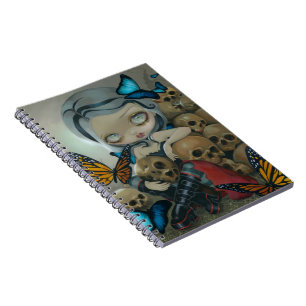 Carnet de "papillons et d'os"
