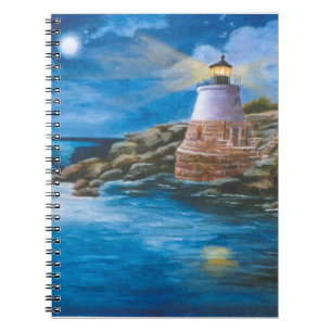Carnet de phare de colline de château