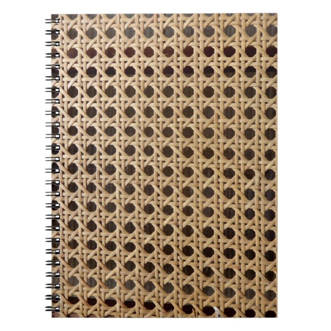 Carnet de photo de canne de rotin d'armure ouverte (Devant)