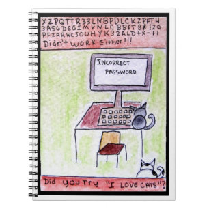Carnet de pirates informatiques de chat
