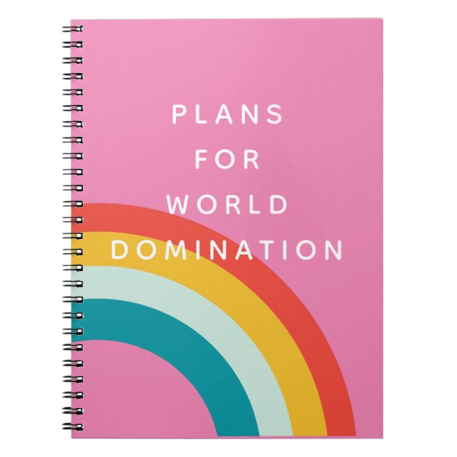 Carnet de planification amusant (Devant)