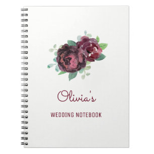 Carnet de planification des Mariages Rose de Bourg