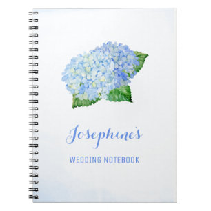 Carnet de planification Mariage Blue Hydrangea