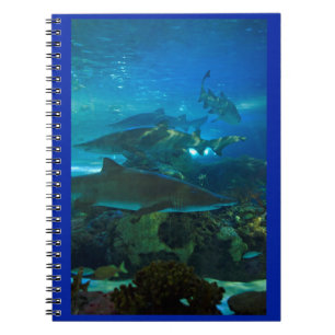Carnet de poissons d'aquarium de réservoir de