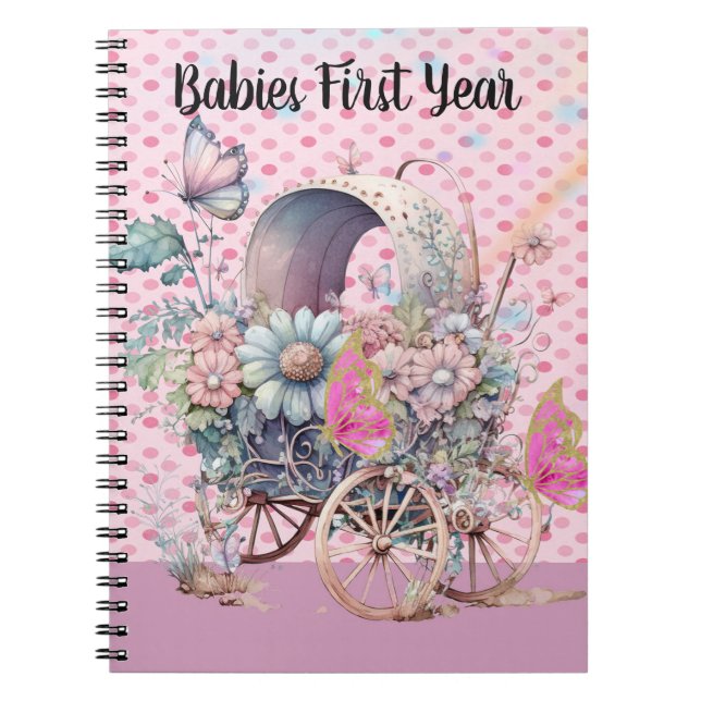Carnet de première année pour bébés (Devant)