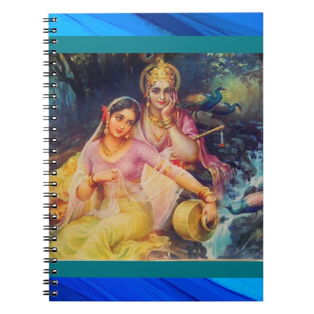Carnet de Radha et de Krishna (Devant)