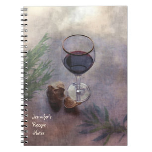 Carnet de recette de vin et d'ail