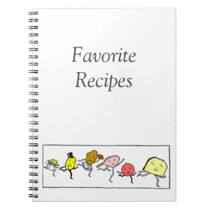 Carnet de recette des aliments Vintages personnali