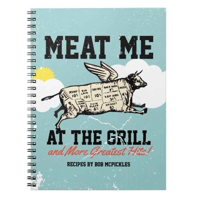 Carnet de recette du livre de cuisine de la vache  (Devant)