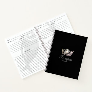 Carnet de Recette personnalisée Miss America Argen