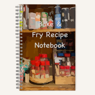 Carnet de recettes de cuisson et de frire