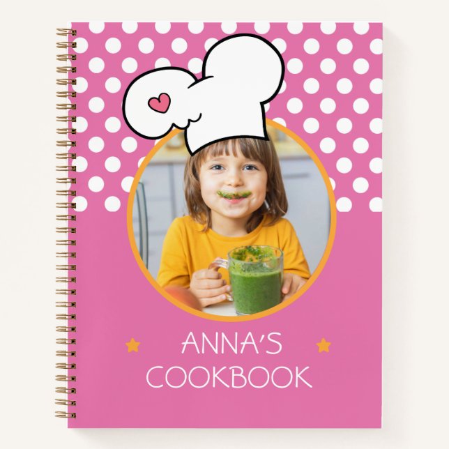 Carnet de recettes de livre de recettes personnali (Devant)
