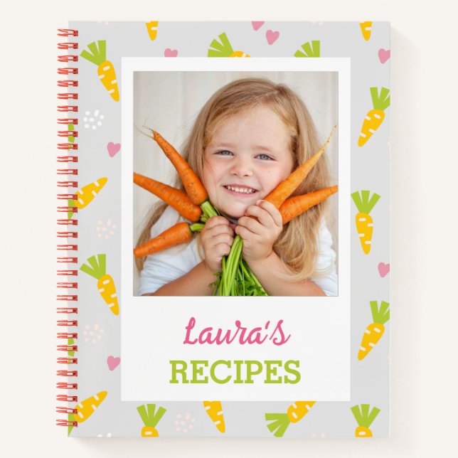 Carnet de recettes de livre de recettes personnali (Devant)