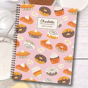 Carnet de recettes de petits cupcakes, beignets et