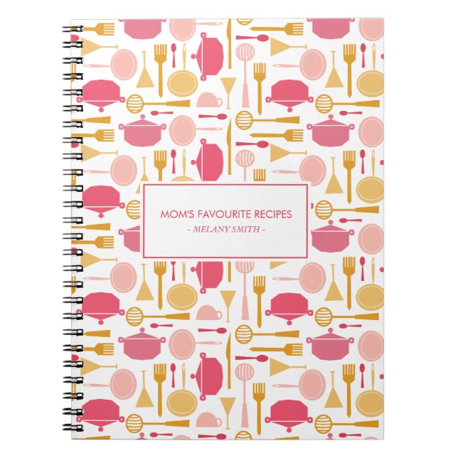 Carnet de recettes favorites de maman de l'apparei (Devant)