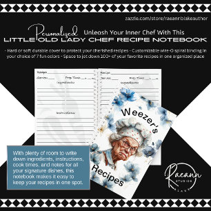 Carnet de recettes Little Old Lady Chef