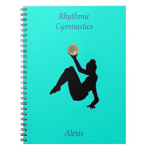 Carnet de routine de la boule de gymnastique rythm