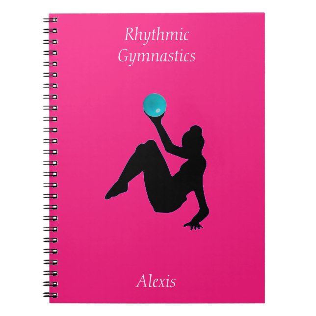 Carnet de routine de la boule de gymnastique rythm (Devant)