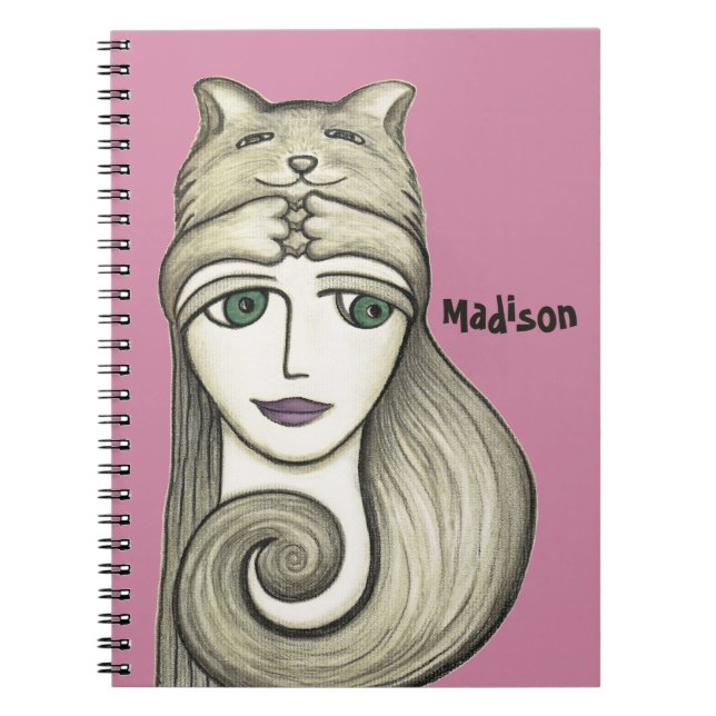 Carnet de sertissage de chats personnalisé (Devant)