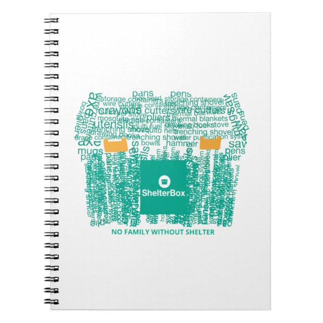 Carnet de ShelterBox (Devant)