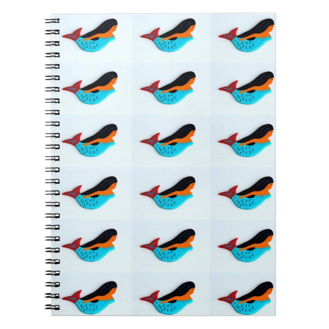 carnet de sirènes bleues (Devant)