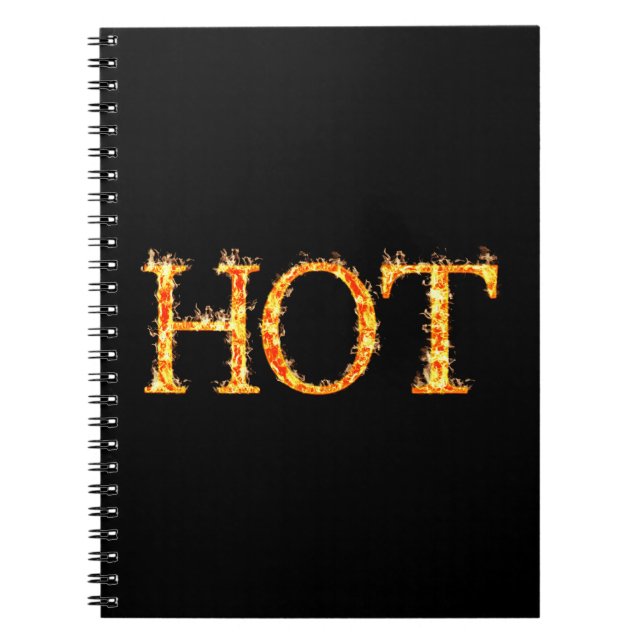 Carnet de spirale de tir chaud (Devant)